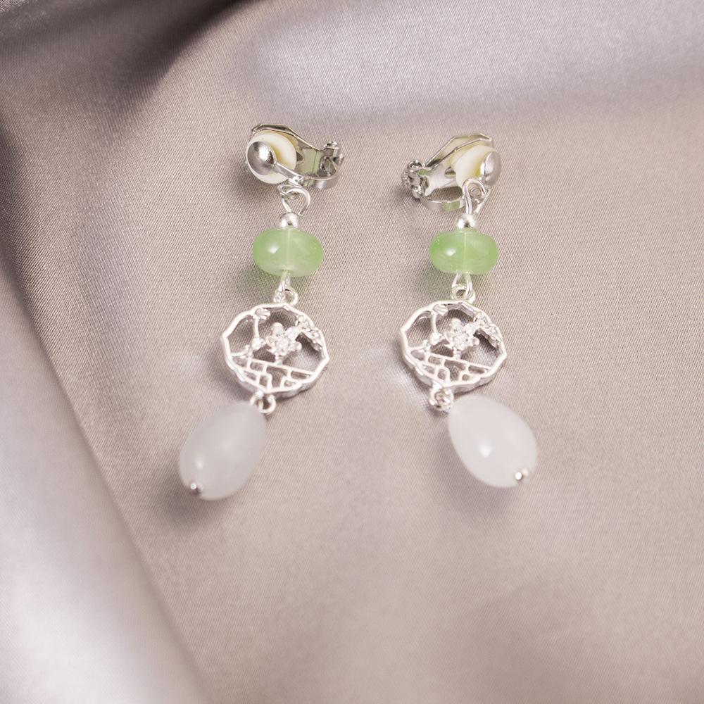 Versatile Light Luxury Ear Clips Without Pierced Ears Daily High-end Triangular Ear Clips Versatile Women's Earrings