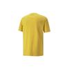 Puma Solid Color Pocket Embroidered Logo Short Sleeve T-Shirt Men Tops Bamboo-Yellow 533463-31