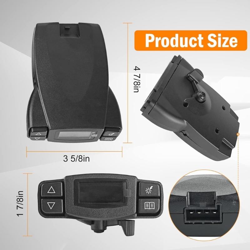 Truck Brake Controller for P3 90195 Electric Proportional Trailer Brake Controller Box Brake Controller Brake Control