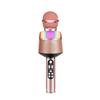Wireless Bluetooth Karaoke Microphone, 5-in-1 Portable Handheld Mic Speaker with Dynamic Lights, Karaoke Microphone for Adults