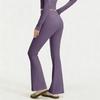 Dames Zeer Elastisch Slim-fit Afslankende Yogabroek Casual Sport Wijde Pijpen Broek