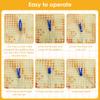 Cute Cat Style Latch Hook Rug Kit Beginners Starter DIY Pre Printed Bright Color Latch Carpet Making Tool Kit with Instructions