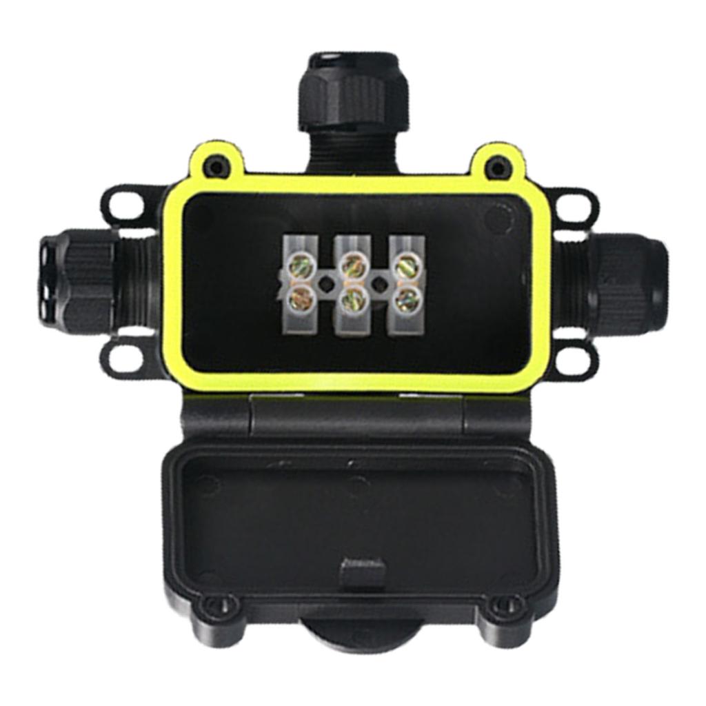 Multipurpose Waterproof Designs Outdoor Junction Box 5 8mm Rating Accessory for Undergrounds Electrical Connection