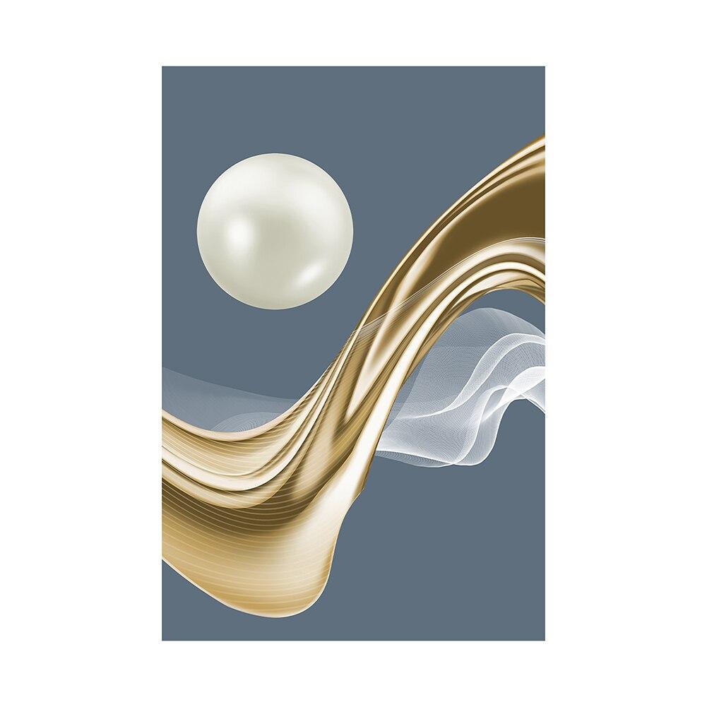 Abstract Geometry Decorative Paintings Nordic Luxury Woman Posters and Prints Wall Art for Living Room Porch Decor