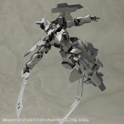 Kotobukiya M.S.G Modeling Support Goods Weapon Unit 54 Customize Blade Set 02, Total Length Approximately 163mm, Non-Scale Plastic Model