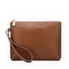 Large Capacity Men's Handy Bag Pu Leather Toiletry Bag Practical Male Clutch Bag  Outdoor