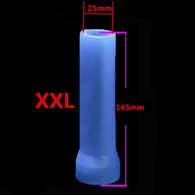 Men's Silicone Penis Sleeve & Exerciser with Elastic Sealing Ring