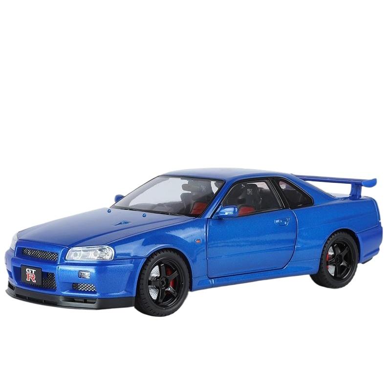 1/18 Nissan Skyline GTR R34 Alloy