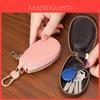 Estuche para Llaves para Hombres y Mujeres de Cuero PU con Almacenamiento Ampliable para Uso Diario