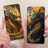For Samsung Galaxy A52 A52s A72 5G Case Cool Dragon Painted Cover Soft Slim Phone Case For Samsung A52 A 52 s Galaxy A72 5G Bags