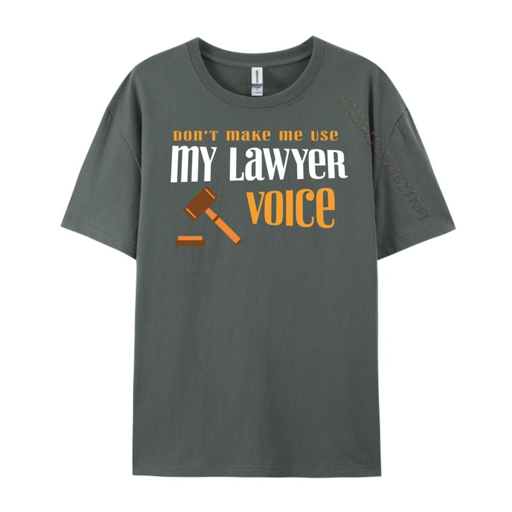 Funny Lawyer Voice Attorney Law School Student Graduation Clothing Mens Clothing Deals Graphic Tshirts