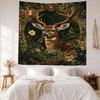 Deer Wall Decor Tapestry Art For Pet Memorial Birthdaywedding Party Backdrop Family Gift