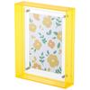 1pcs Color Acrylic Photo Frame 15x19cm Magnetic Wall-Mounted Display Home Modern Decor Acrylic Poster Picture Frame Wall Decors