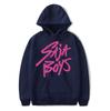 KPop Dämonenjäger Saja Boys Kapuzenpullover mit Kordelzug und Tasche für Männer/Frauen Filmserie Pullover