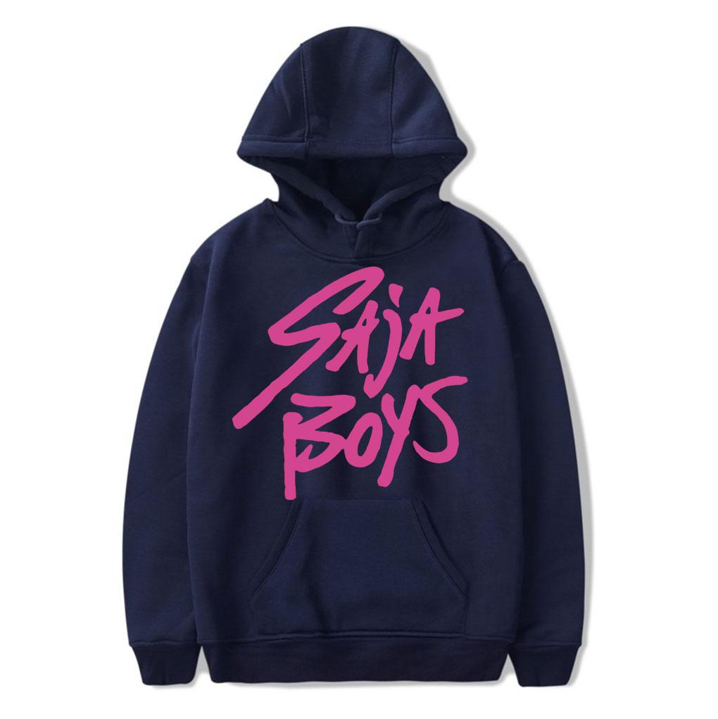KPop Dämonenjäger Saja Boys Kapuzenpullover mit Kordelzug und Tasche für Männer/Frauen Filmserie Pullover