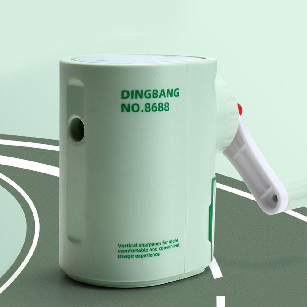 Ручная точилка для карандашей для рисования автоматически входит в набор инструментов для заточки карандашей, подарки зелёный