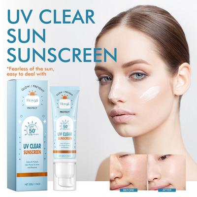 Refreshing Protective Cream Moisturizing Skin Sunscreen Against UV Cream Exposure Outdoors Makeup