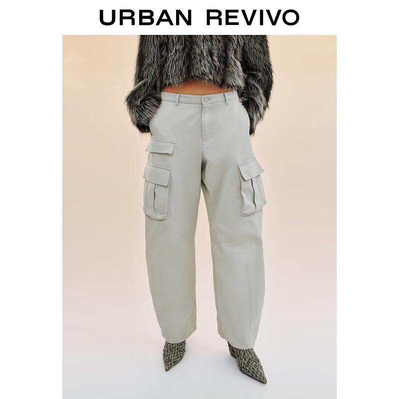 

UR Women s Multi-Pocket Curved-Leg Workwear Cargo Pants L