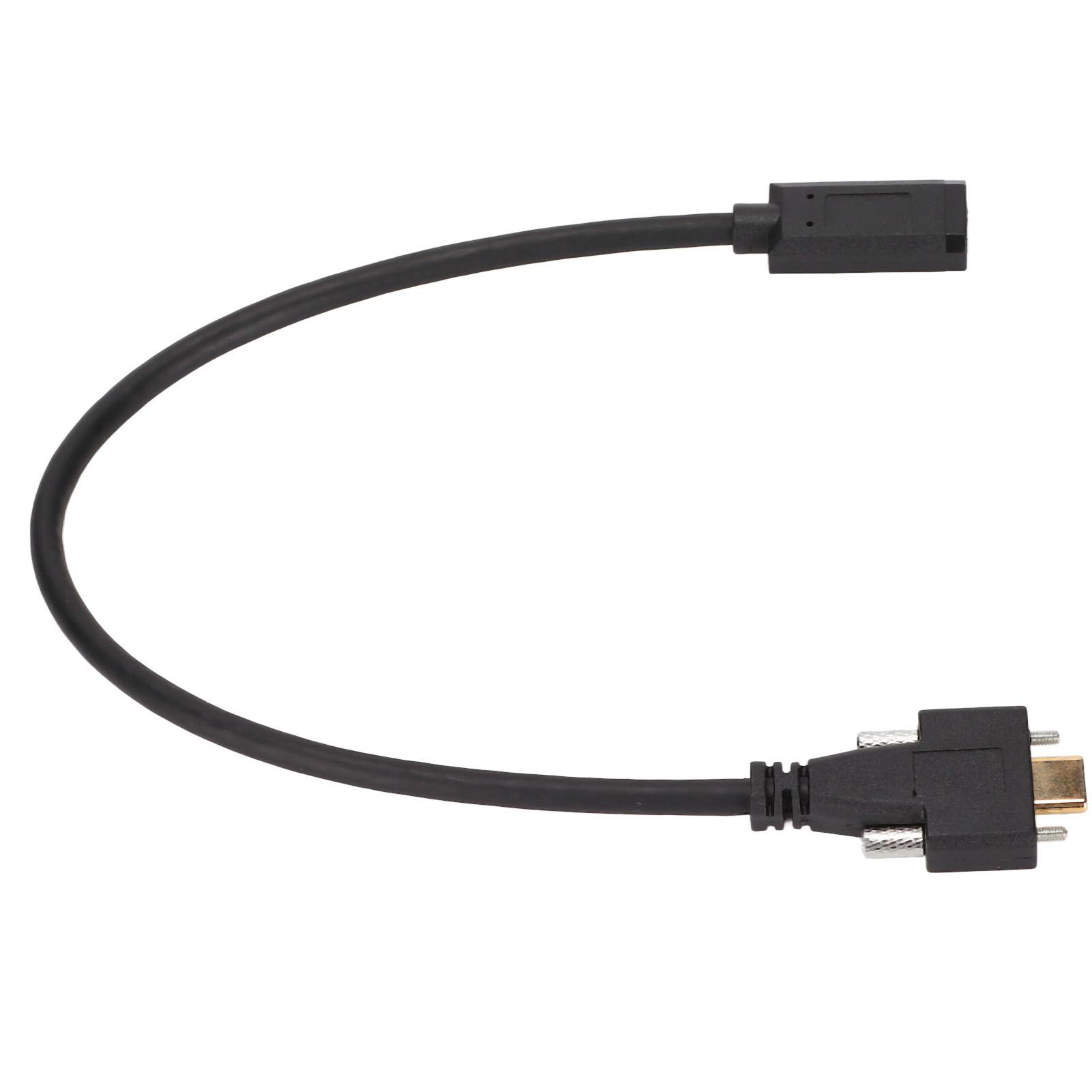 

Type C Male to Female Data Cable 10Gpbs 4K 60Hz 16 Cores Type C Extension Cord 0.3m 0.98ft