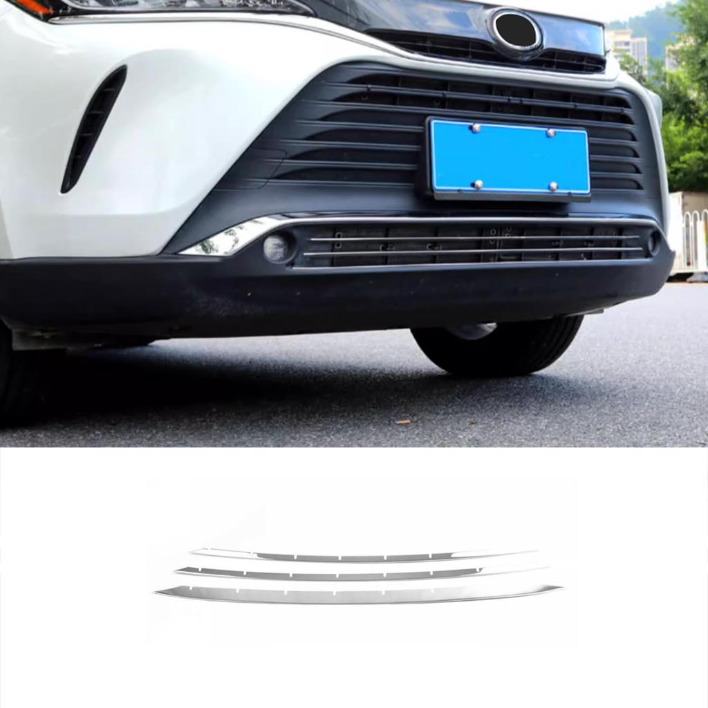 ZUNEIGUNG Toyota New Harrier řady 80 Kompatibilní Přední spodní mřížka Lišta Vylepšovací doplněk Ozdoba Kompatibilní s designem nového Toyota Harrier