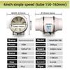 Exhaust Pipe Fan Ventilation Fan Pipe Fan Inline Duct Fan Ventilation Exhaust Blower Fans Quiet For Ducting