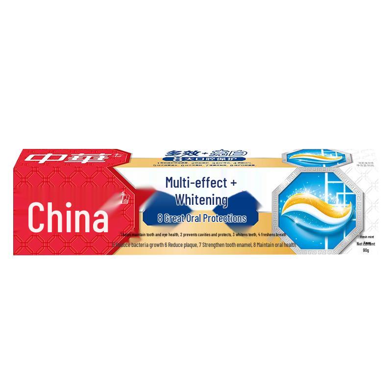 

ZhongHua Multi-Effect Whitening Toothpaste, Fresh Mint