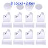Magnetic Safety Lock Baby Security Cabinet Drawer Door Lock Invisible Locks 4/8/12pcs Lock+1/2/3key