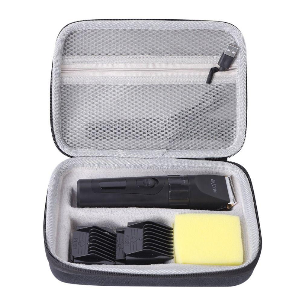 EVA Material Hair Clipper Case Waterproof Large Capacity Electric Shaver Case Shockproof Storage Box for Braun MGK3020/3060/3080