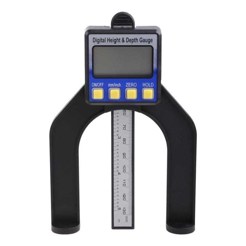 Digital Height Gauge Magnetic Mini Height Gauge Depth Gauge for Saw Table Thick 1