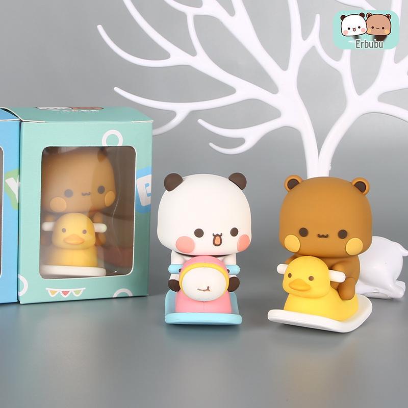 Genuine Bubu Desktop Doll: Cute Anime Figurine & Car Ornament Trendy Toy