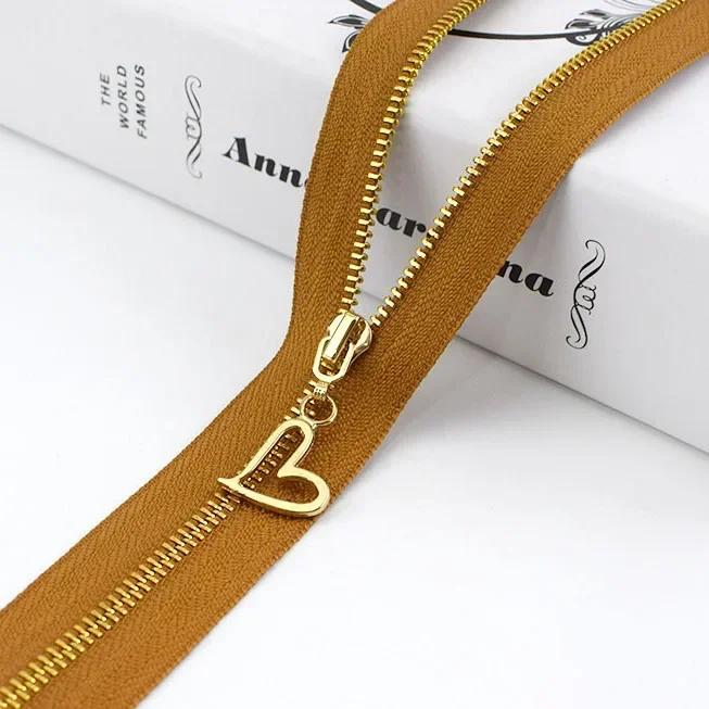 3Pc Meetee 15-70cm 3# Metal Zippers Auto Lock Zip for Clothes Purse Pocket Zipper Closures Repair Kit DIY Bag Sewing Accessories