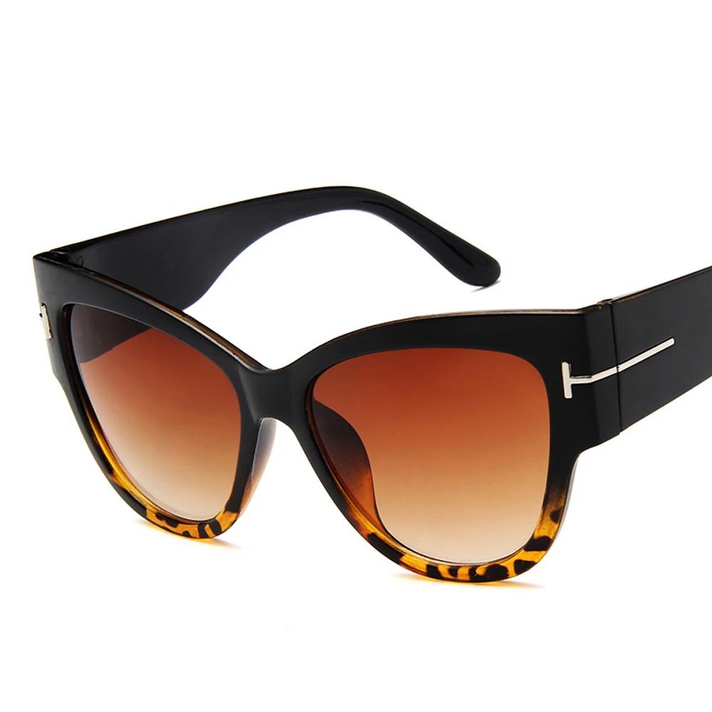 Women Cat Eye Sunglasses Designer Gradient UV400 Protection Stylish Shades
