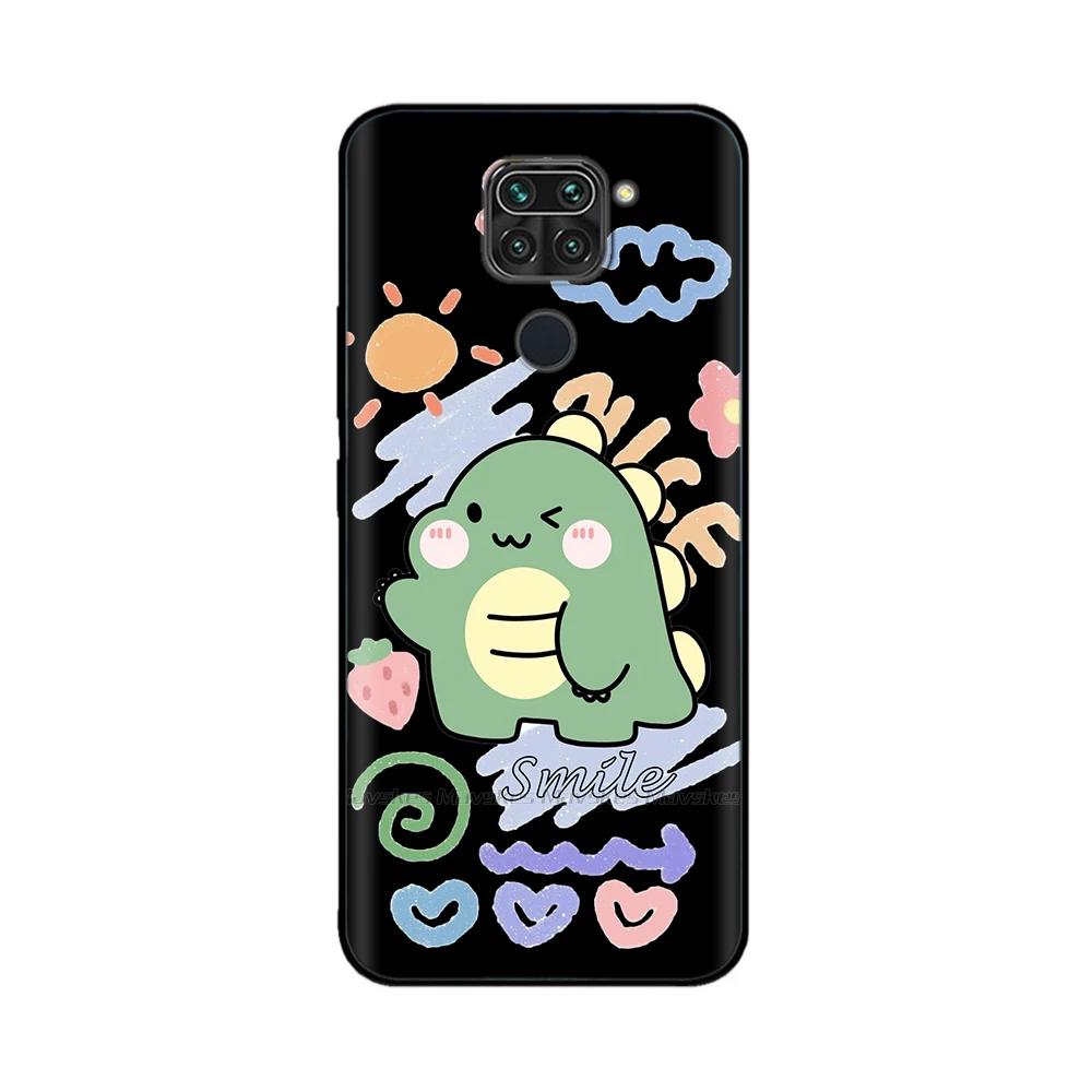 Cute Panda Back Cover For Redmi Note 9 Case For Xiaomi Redmi Note 9 Cases Note9 Soft Liquid Silicone Full Coverage Phone Case