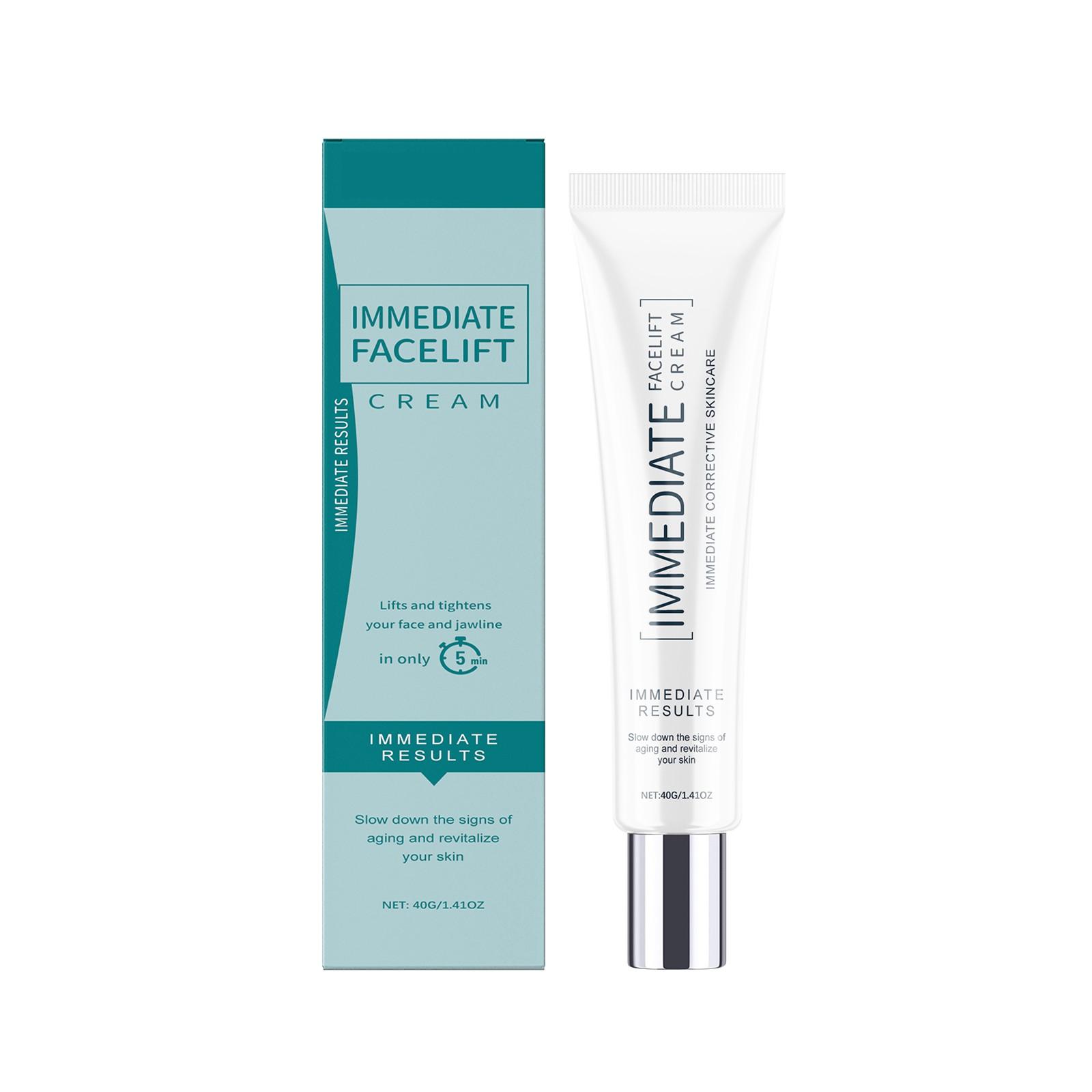 

Мгновенный укрепляющий крем для лица V Lift для длительного увлажнения и борьбы с морщинами на стареющей коже One Size