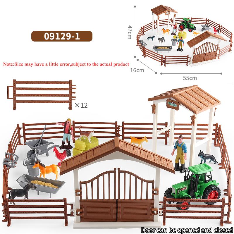 Oenux Model Konia Farmowego Wyścigowego Figurki Akcji DIY Jeździectwo Jeździec Zwierzęta Figurka Śliczna Edukacja Kolekcja Zabawka dla Dzieci Prezent