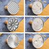 Zinc alloy kitchenware biscuit mould  face Dim sum baking appliance kitchen cake tool