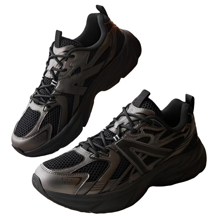 New Anta Abrasion Resistant Breathable Low Top Casual Shoes Men's Black 112538896-5