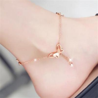 Butterfly And  Pendant Anklets Women Yoga Beach Anklet Jewelry
