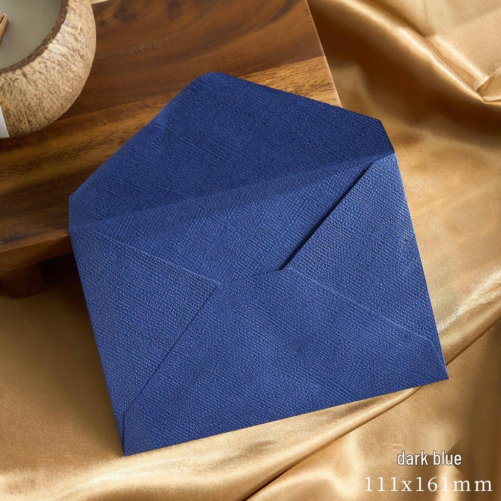 Chinese Retro Style Woven Pattern Envelope & Letter Set with Kraft Paper & Sealing Wax