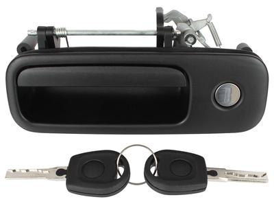 VW Lupo 98-02 Heckklappe Außen Griff KOMPLETT