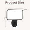 Mini Selfie Fill Light TYPE-C Rechargeable 3 Color  Adjustable Brightness Clip On For Mobile Phone Computer Fill Lighting