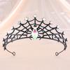 Halloween Crown Tiara, Diablo Spider Crown Party Prom Dress Up Hair Accessories