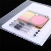 1Pcs Transparent Document Files Folders Envelope Popper Wallets  for School Office Home