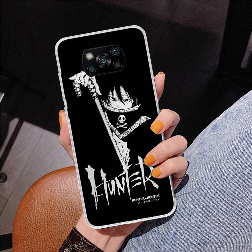 Huner X-Hunters Chrollo Shizuku Phnoe Case for Xiaomi Poco X5 X6 X7 Pro X4 Gt F7 Ultra M8 M7 Redmi 15C 15 13C 13 12C 12 Unique C