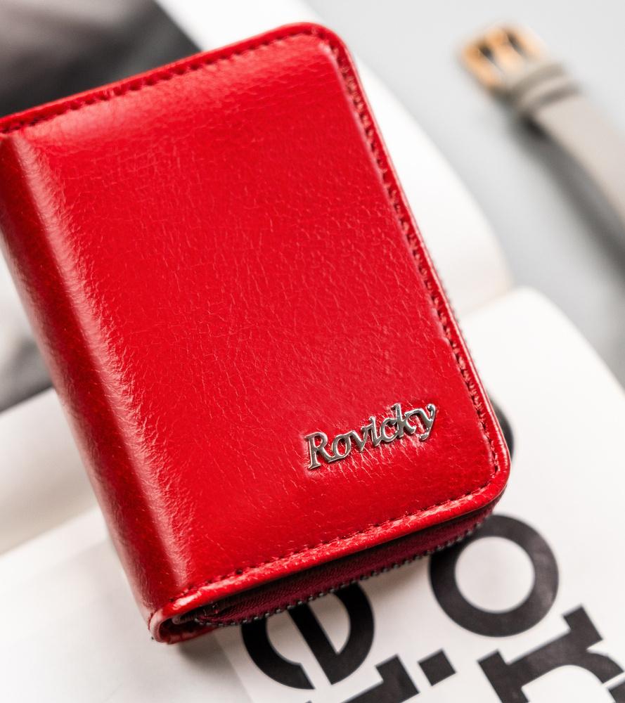 Zgrabny stylowy damski portfel od Rovicky z RFID