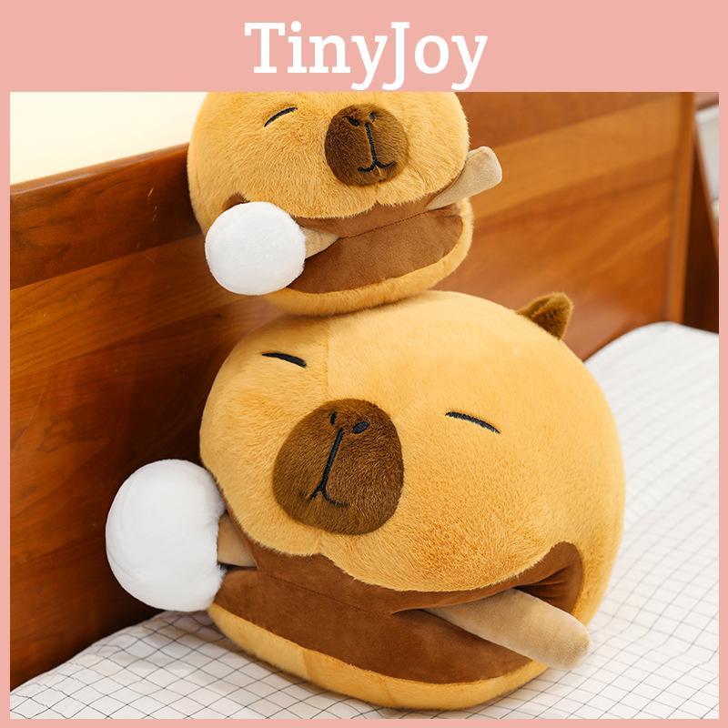 Cartoon Cute Capybara Plush Toy Decorative Pillow Gift For Kids Decor Bedroom