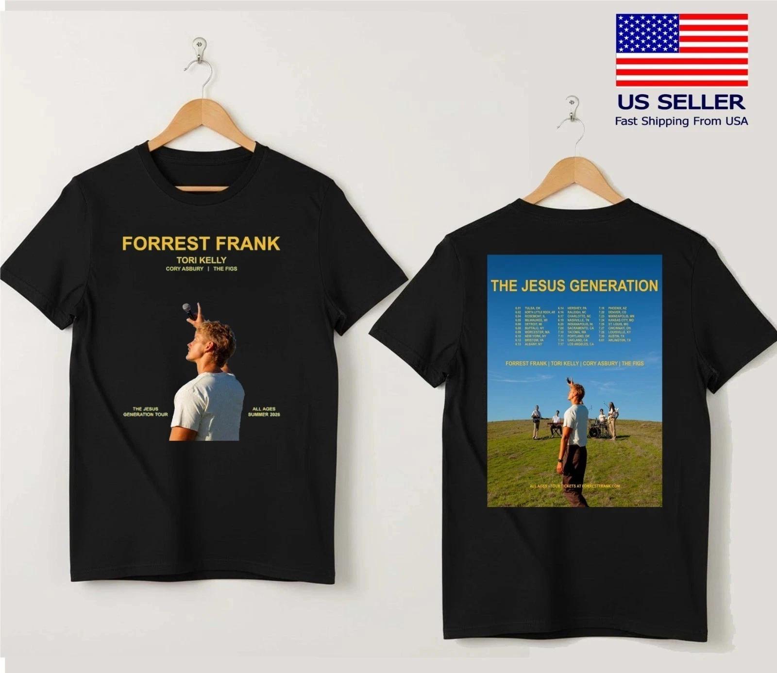 Forrest Frank The Jesus Generation Tour 2026 T-Shirt S