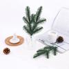 20/50pcs Artificial Plants Plastics Single Tube Pine Needle Christmas Tree Decor Home Room Accessory Green Leaves Diy Bonsai Box