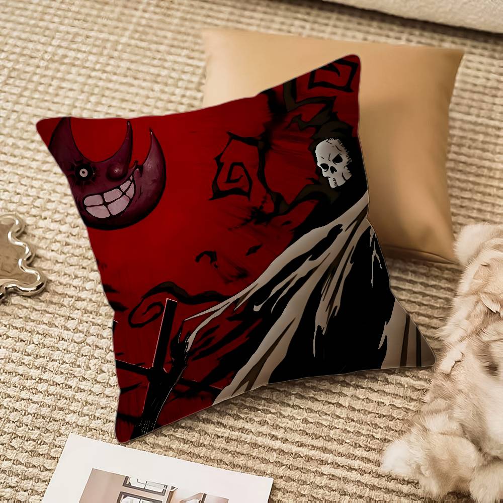 Аниме S-Soul Eater Наволочка Антипылевой клещ Невидимая молния Диван-кровать 12x12Inch