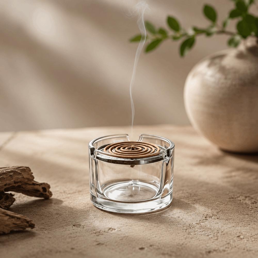 Creatieve Rookverspreider Glas Geur Brander Ambachtelijk Ornament Aromatherapie Kachel Binnen